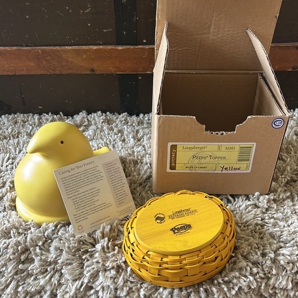 Longaberger. Peeps. Yellow. - Picture 13 of 16